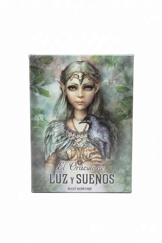 El Oráculo de Luz y Sueños — portada delantera