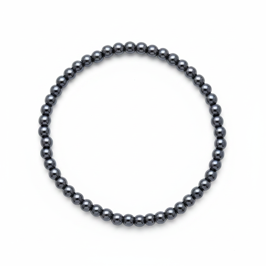Pulsera de Hematite 4mm