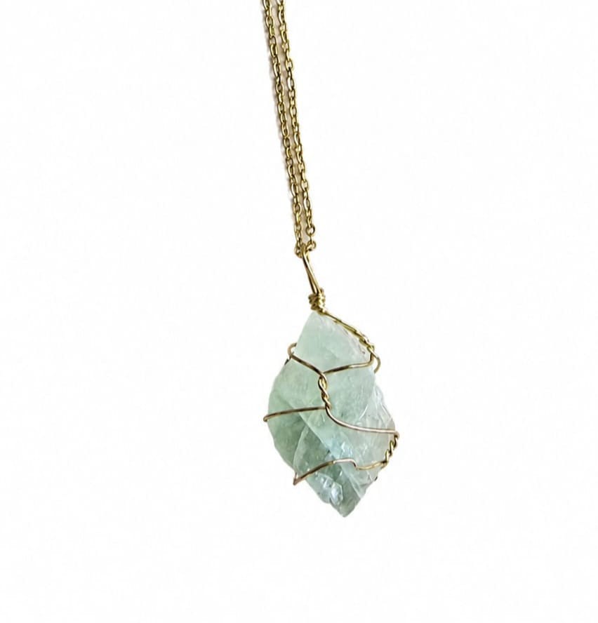 Collar Aventurina en Bruto
