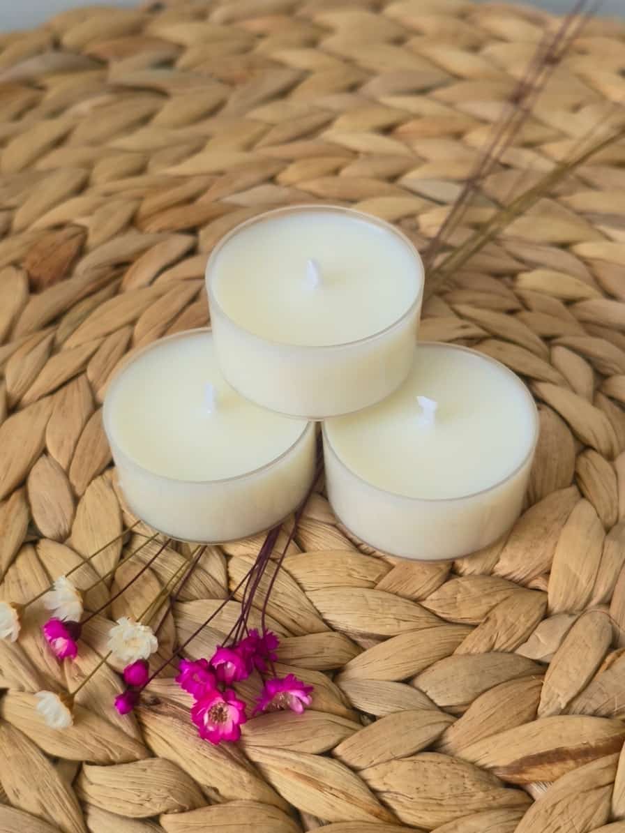 Set de 3 Velas de Té 100% Soja