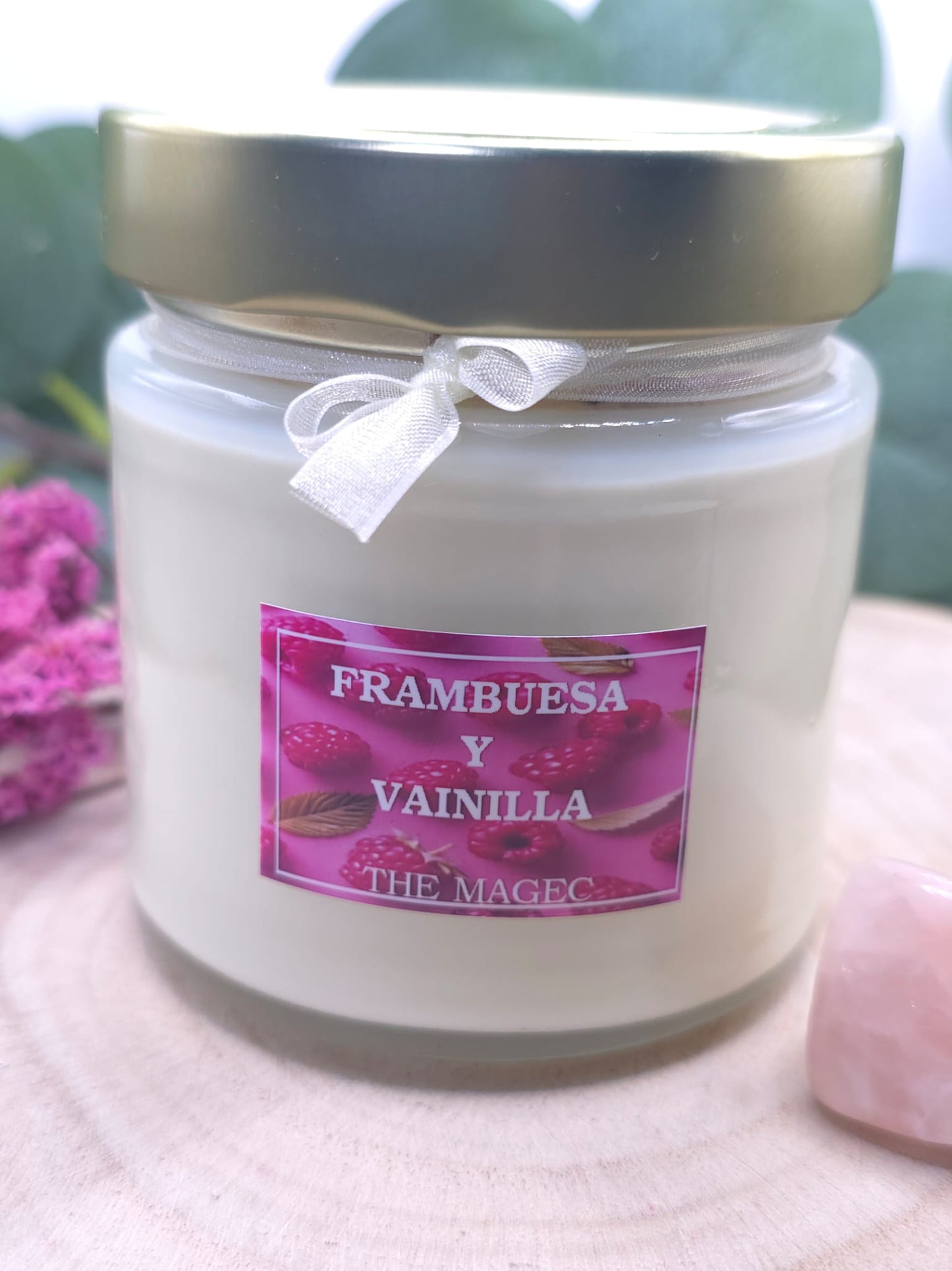 Frambuesa y Vainilla