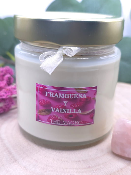Frambuesa y Vainilla