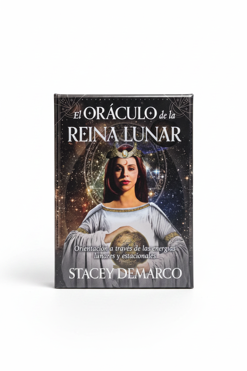 Oráculo de la Reina Lunar - fondo blanco limpio