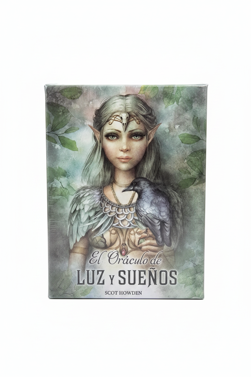 El Oráculo de Luz y Sueños — portada delantera