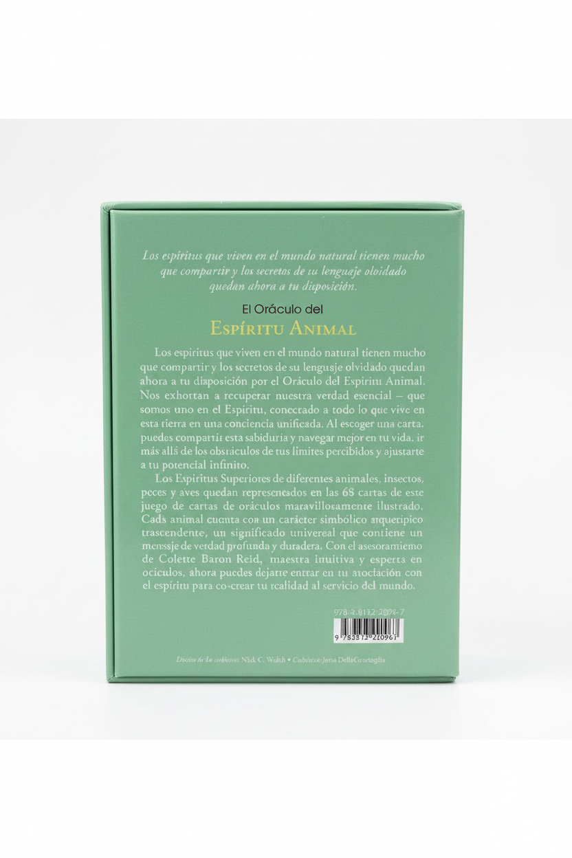 El Oráculo del Espíritu Animal — contraportada