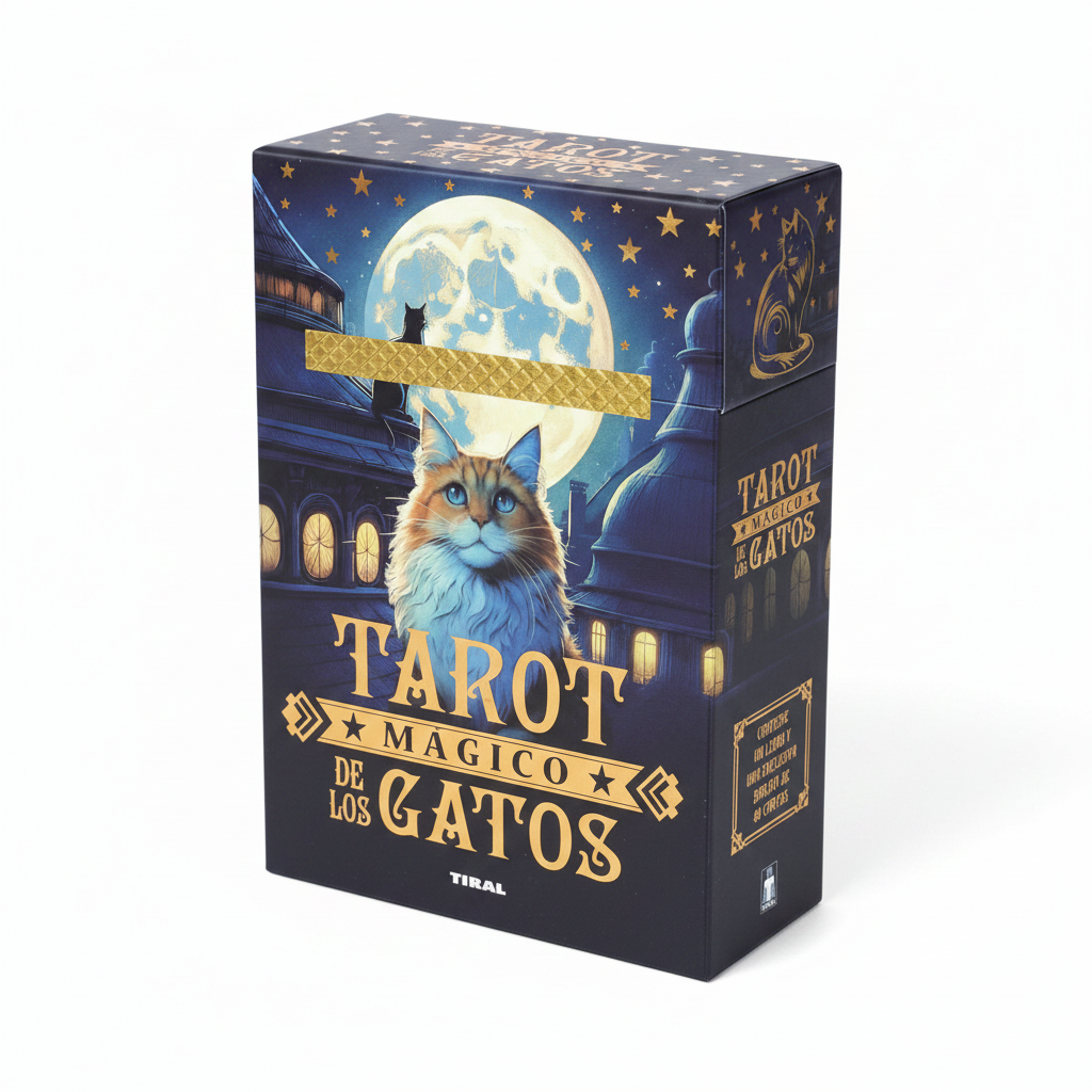 Tarot Mágico de los Gatos - Portada
