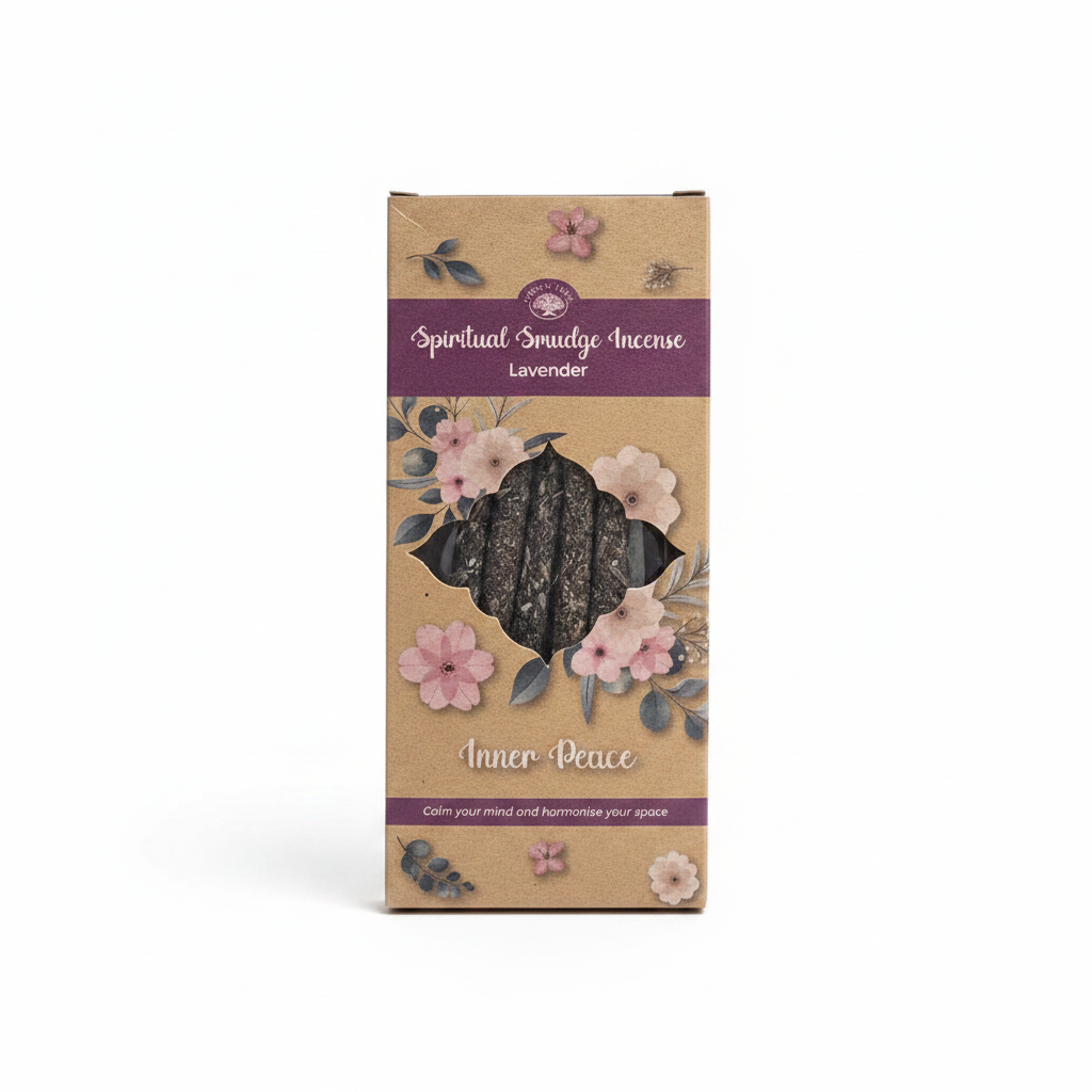 Mini incienso sahumerio de Lavanda - Spiritual Smudge Incense Green Tree