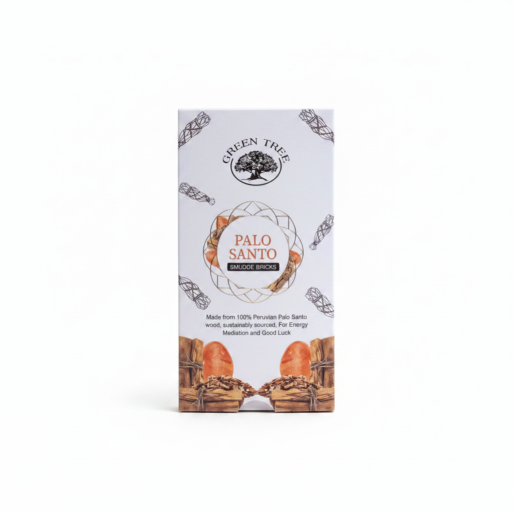Caja de ladrillos de incienso Palo Santo - frontal
