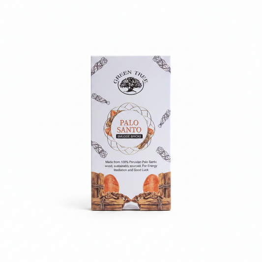 Caja de ladrillos de incienso Palo Santo - frontal