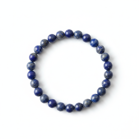 Pulsera Lapislázuli 6mm - mineral natural