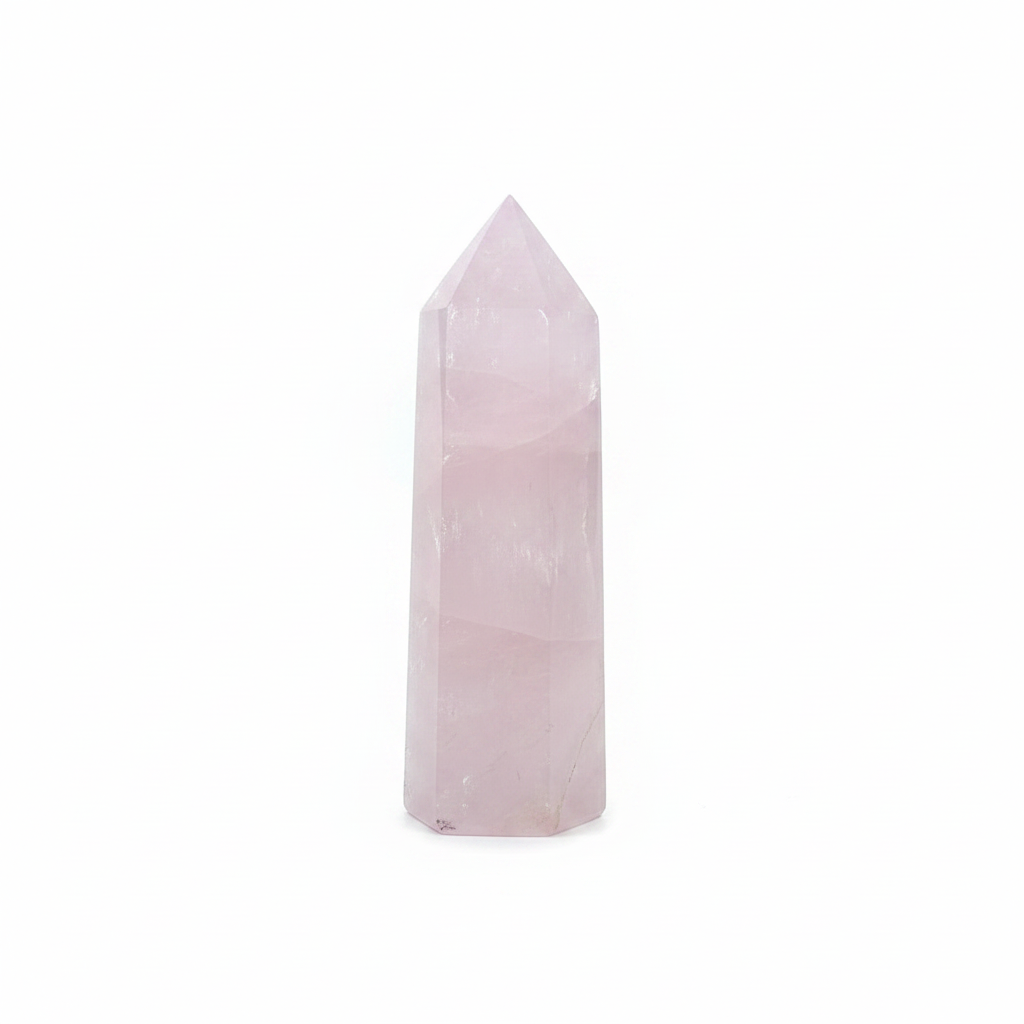 Cuarzo Rosa n1 - fondo blanco 1:1