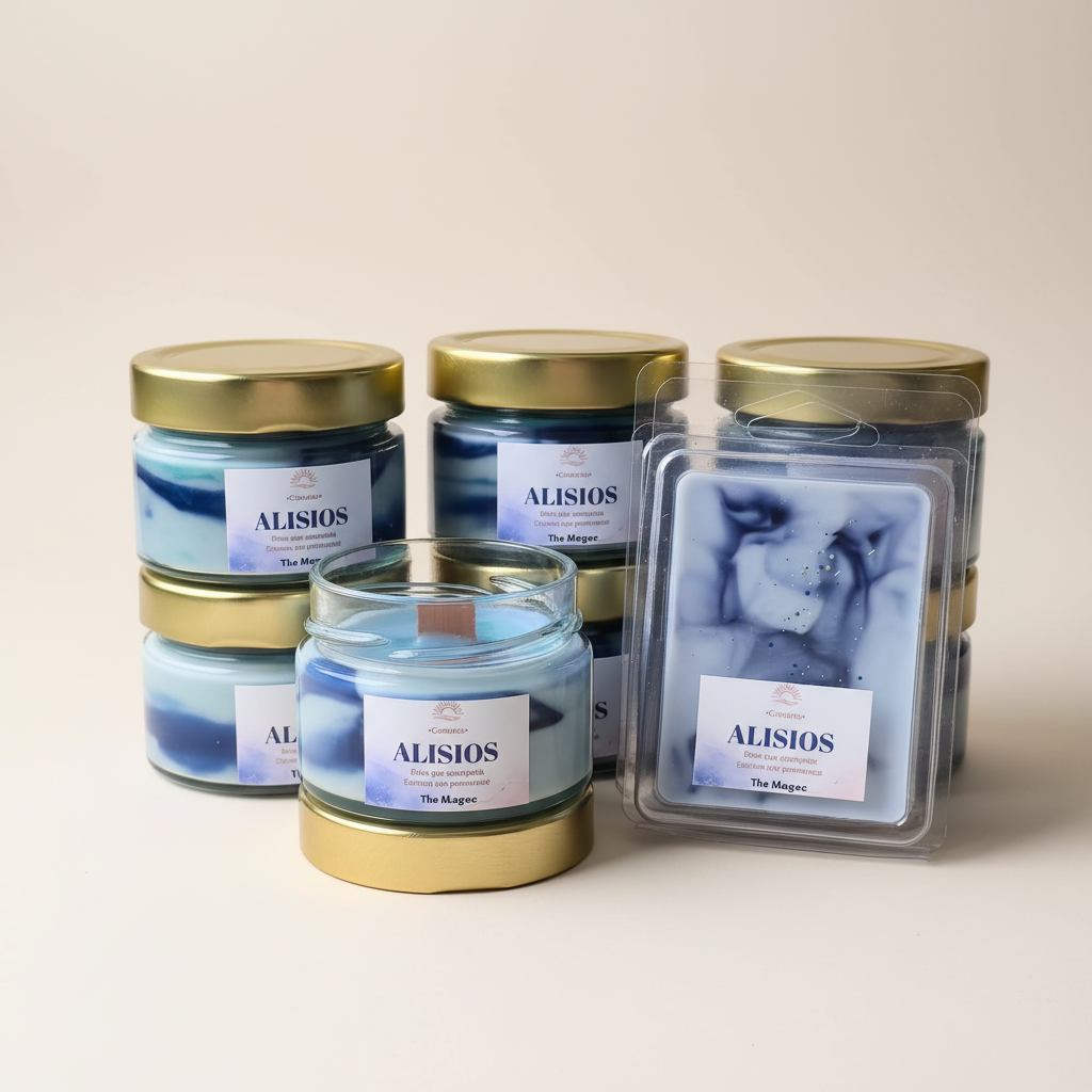 Alisios — colección completa de velas y wax melts