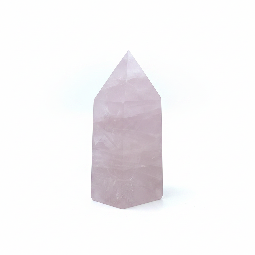 Cuarzo Rosa n2 - fondo blanco 1:1