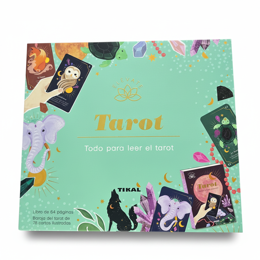 Caja del pack de tarot Todo para leer el tarot