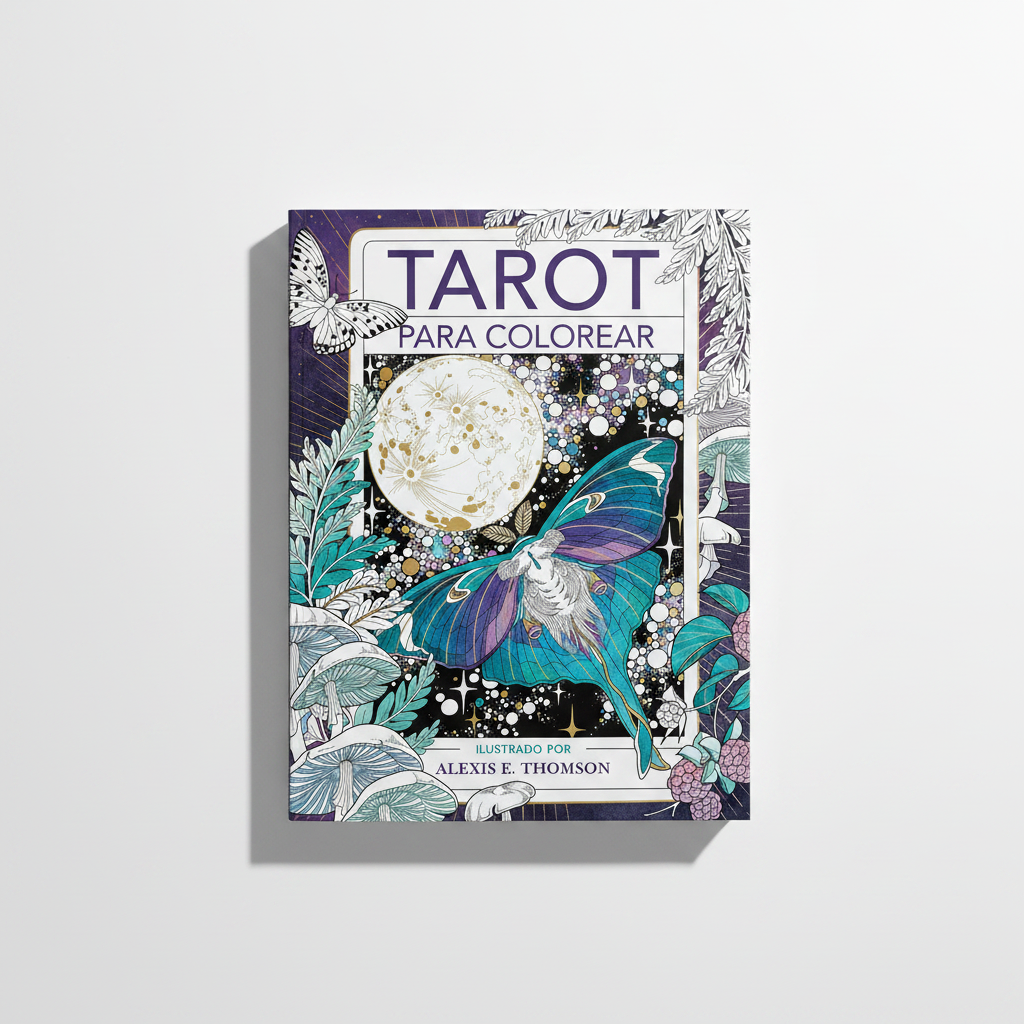 Tarot para Colorear - Portada