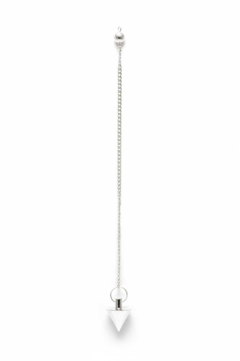 Péndulo Metal Bañado en Plata