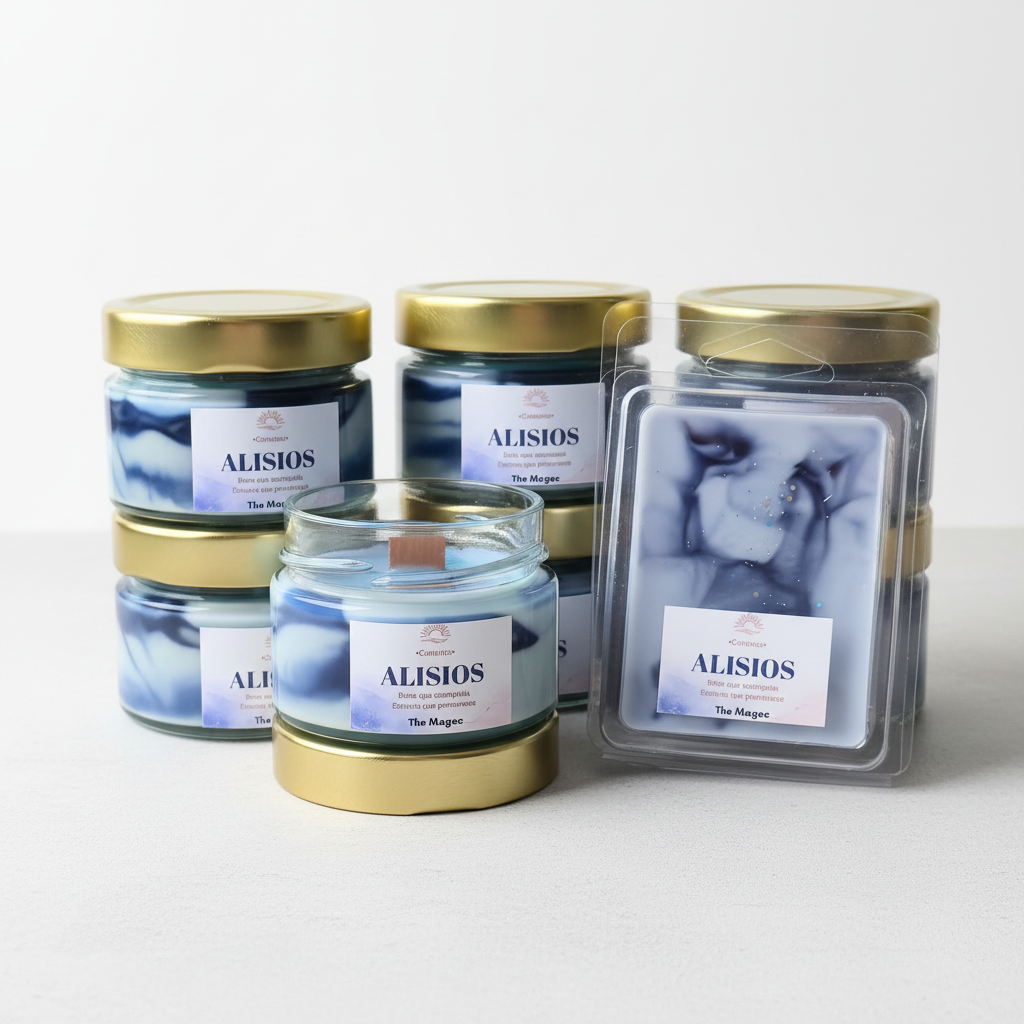 Alisios — colección completa velas y wax melts