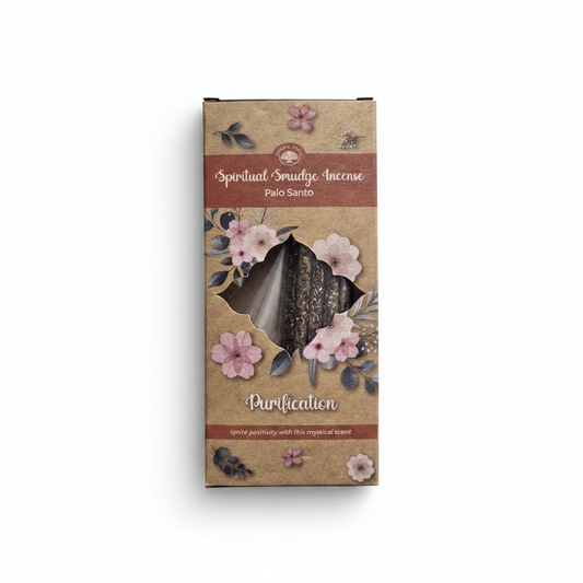 Mini incienso sahumerio de Palo Santo - Spiritual Smudge Incense Green Tree