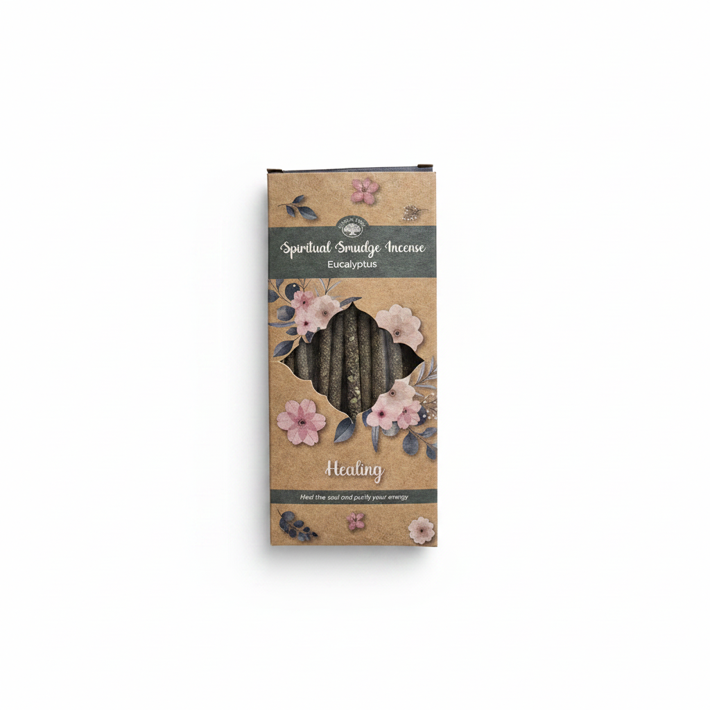 Mini incienso sahumerio de Eucalipto - Spiritual Smudge Incense Green Tree