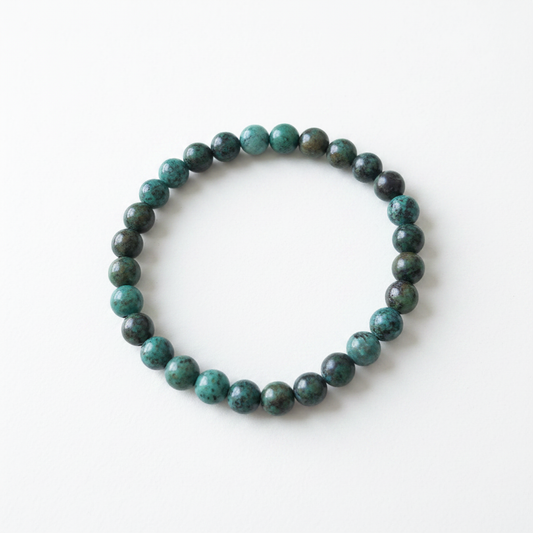 Pulsera de Turquesa Africana 6mm