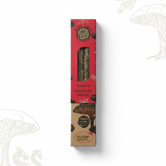 Incienso de Sangre de Drago Pure Vibes Organic Incense Ecocert