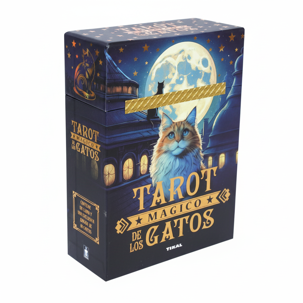 Tarot Mágico de los Gatos - Portada