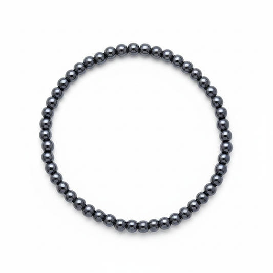 Pulsera de Hematite 4mm