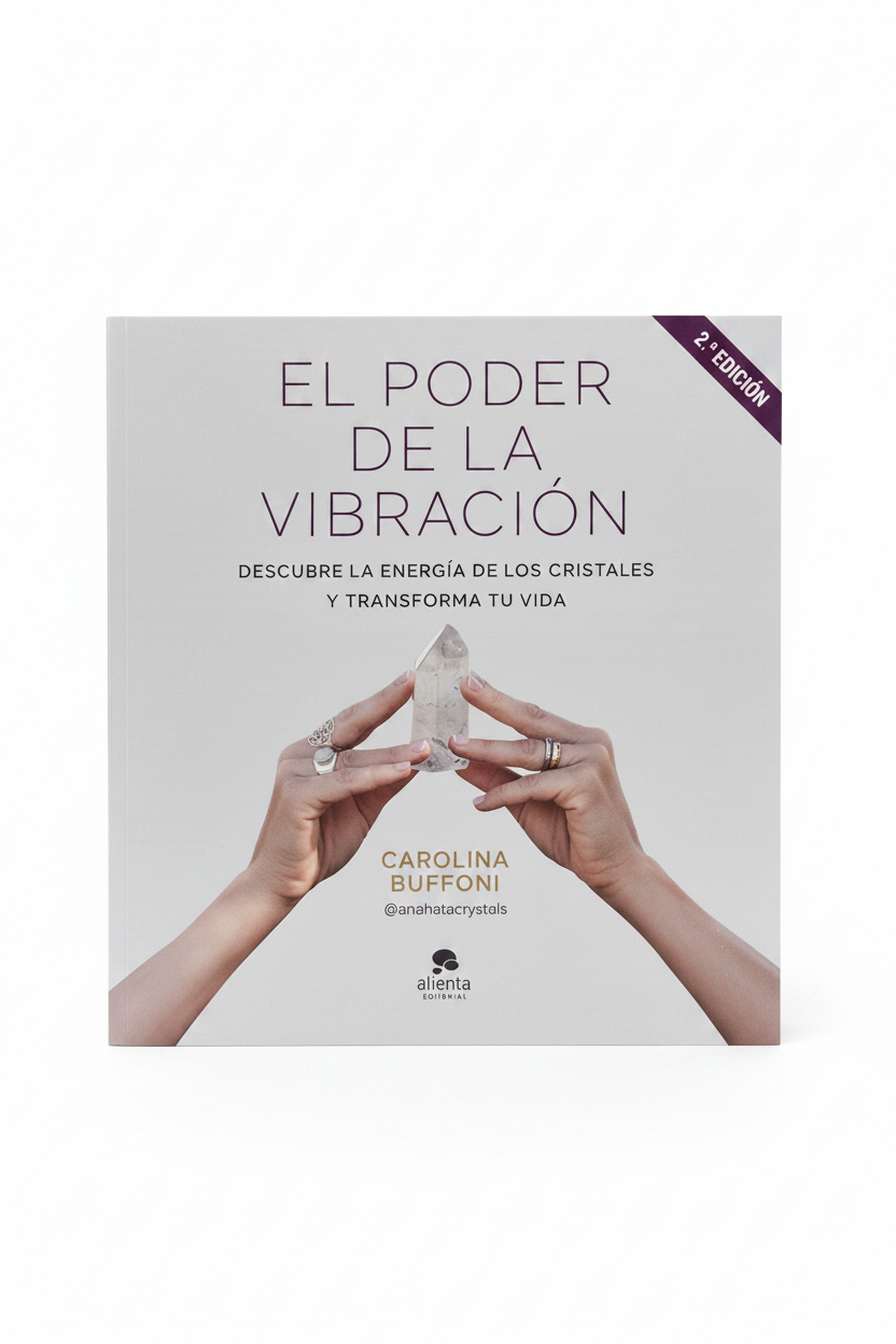 El Poder de la Vibración — Carolina Buffoni, portada de frente