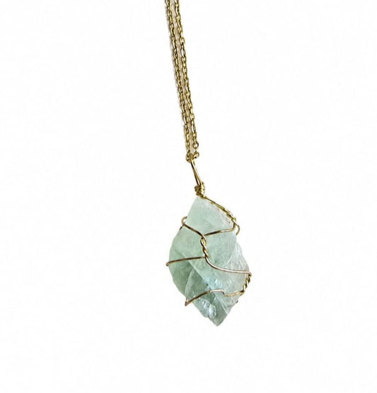 Collar Aventurina en Bruto